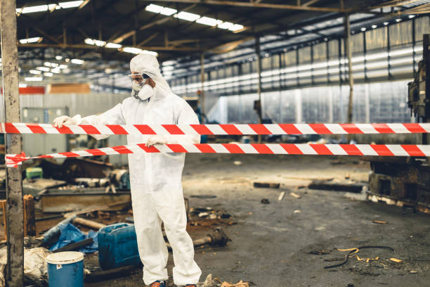 Professional Unattended Death Cleanup technician working in Hampton, VA